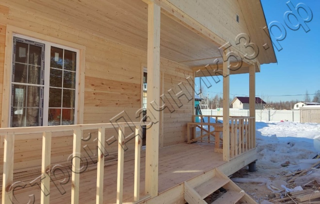 4 Каркасно-щитовой 6×8, 48  м², Ленинградская область, Всеволож (4)